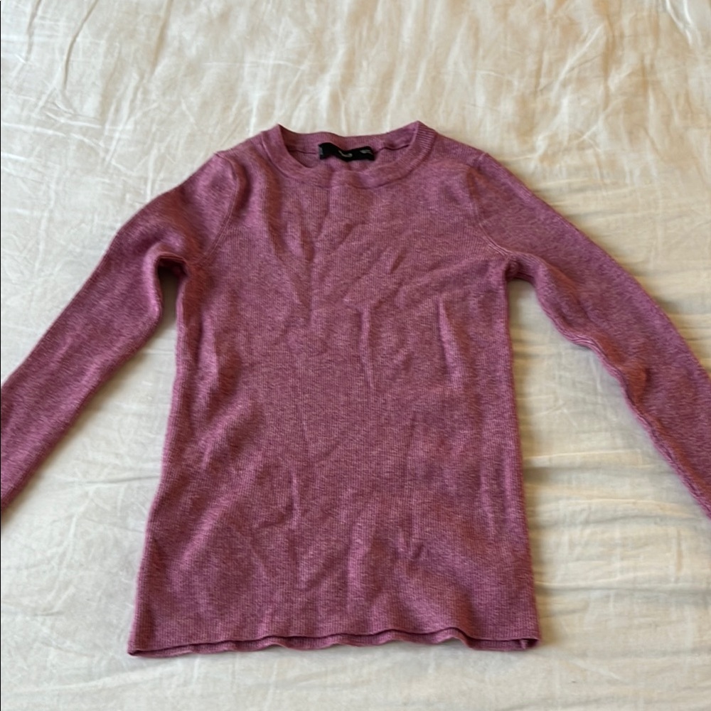 Pink Long Sleeve Sweater
